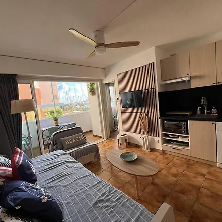 Apartment 2 Pieces Avec Parking - 4 Personnes, Port - Fr-1-81-637